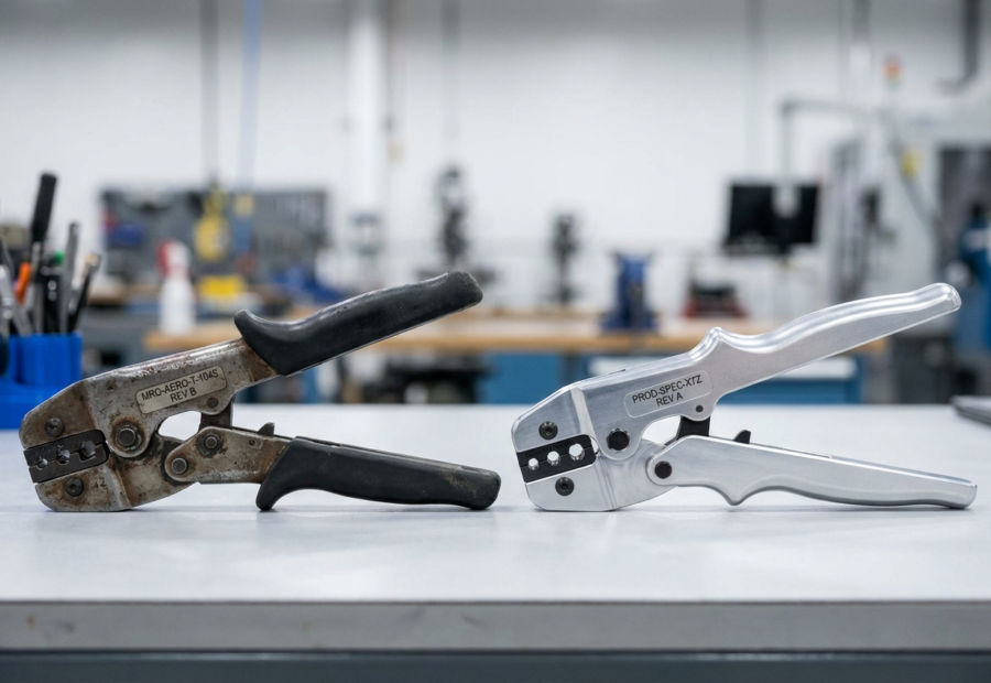 Choosing the Correct Crimping Tool Frame for MRO vs. Production Environments