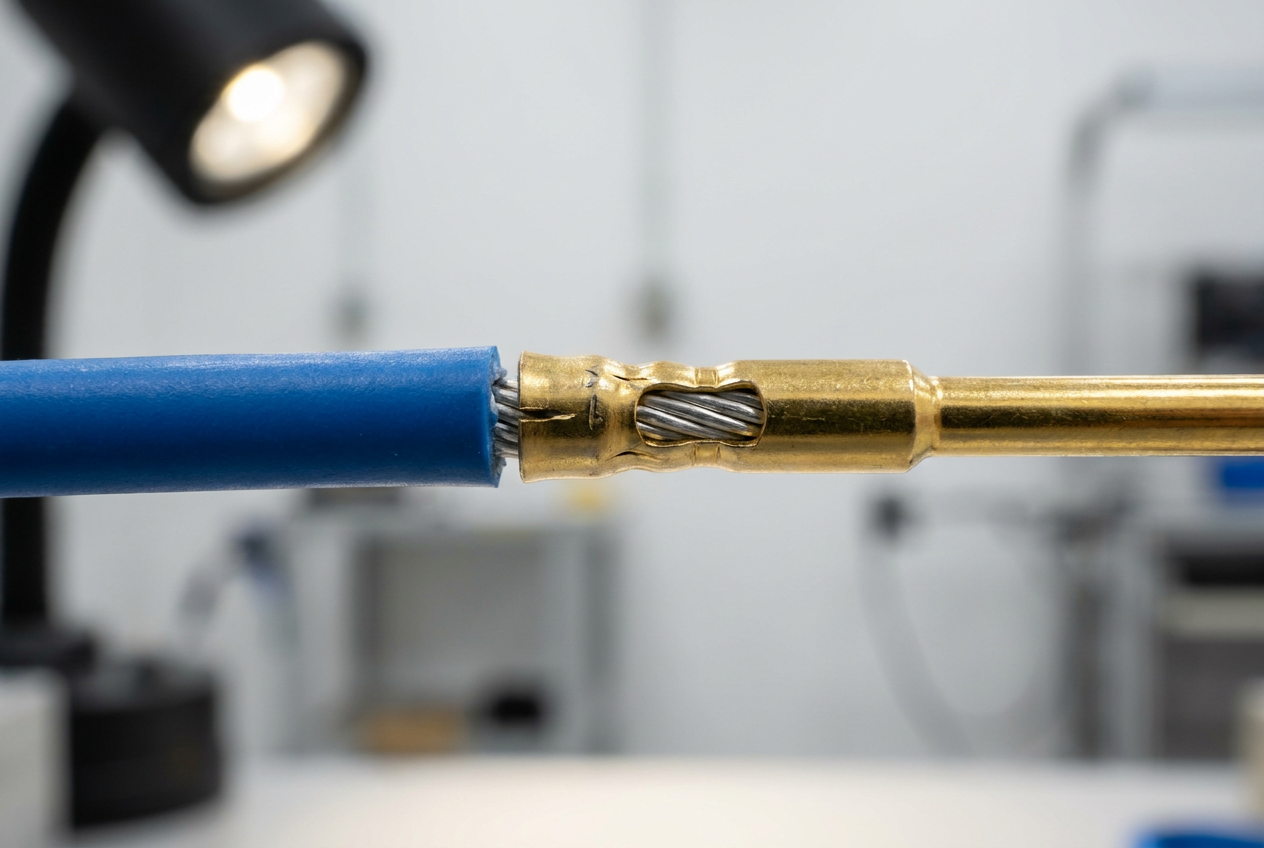 The Hidden Cost of Off-Spec Crimp Heights in Aerospace Wire Harnesses