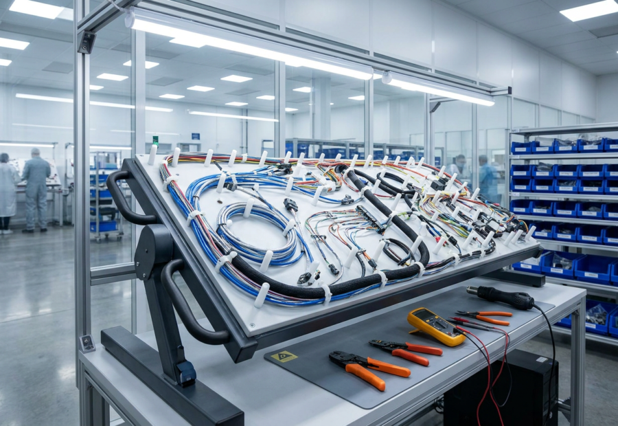 Designing a High-Reliability Workstation for Aerospace Wire Harness Assembly