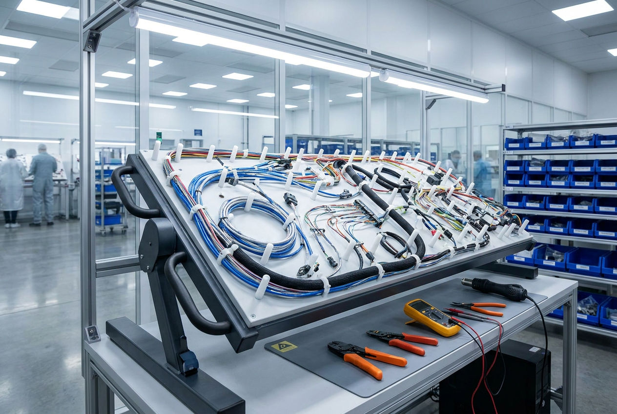 Designing a High-Reliability Workstation for Aerospace Wire Harness Assembly