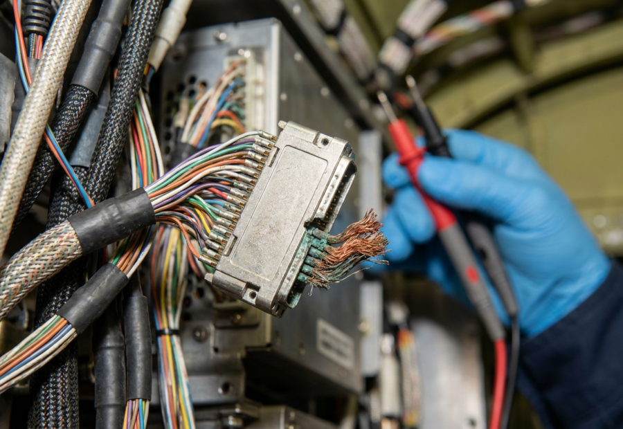 Failure Analysis of Intermittent Opens in Aerospace Electrical Interconnect Systems