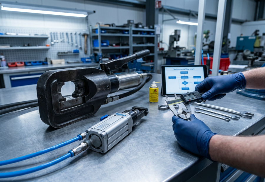 How to Build a Preventive Maintenance Schedule for Pneumatic and Hydraulic Crimpers