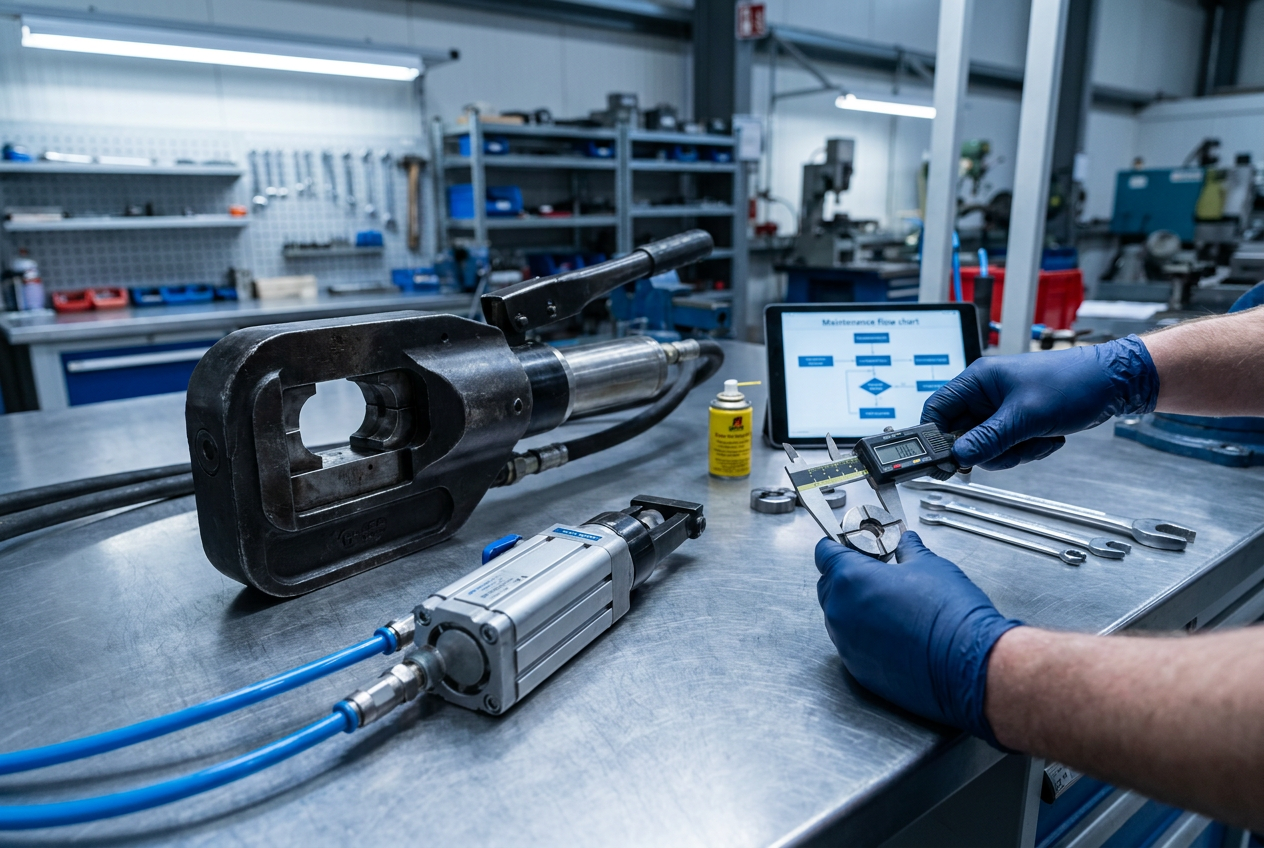 How to Build a Preventive Maintenance Schedule for Pneumatic and Hydraulic Crimpers